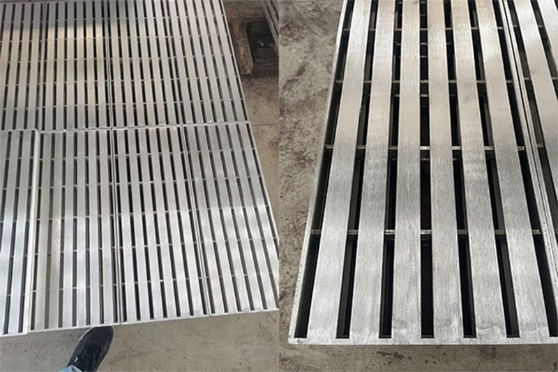stainless steel gutter covers